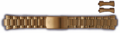 Edelstahlarmband Orient KCFLQAA 22mm (für Modell FEU03), goldfarben