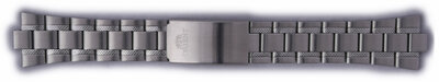 Edelstahlarmband Orient KDBNLSS 23mm (für Modell EM5H), silberfarben