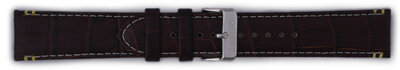 Leder-Uhrenarmband Orient UDFFCS1 22mm (für Modell FEU0B), braun