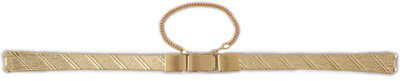 Edelstahlarmband Orient NCDZVGG, gold