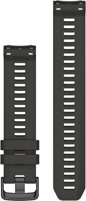 Silikon-Uhrenarmband Garmin 22mm (für Instinct), schwarz V2, 010-13105-00