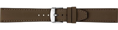 Leder-Uhrenarmband Morellato Square 5672D73.032 M, braun