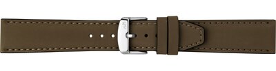 Leder-Uhrenarmband Morellato Square 5672D73.170 M, grün