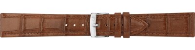 Leder-Uhrenarmband Morellato Tiglio 5673D74.040 M, braun, Ökoleder