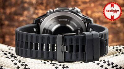 Silikon-Uhrenarmband Ricardo Livigno 22mm, Black, QuickFit