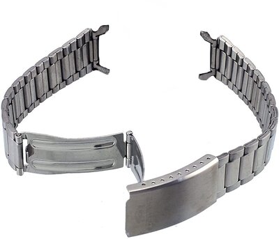 Edelstahlarmband Orient M0902SS 19mm (für Modelle AB00, EM04), silberfarben