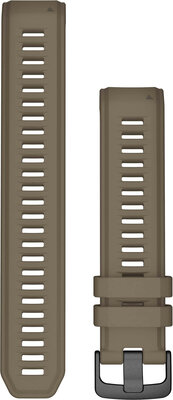 Silikon-Uhrenarmband Garmin 22mm (für Instinct 2), beige, 010-13105-07