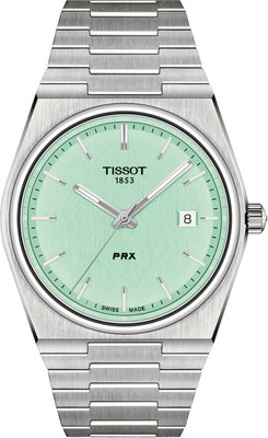 Tissot PRX Quartz T137.410.11.091.01 (in Tiffany Blue)