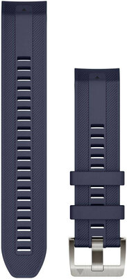 Silikon-Uhrenarmband Garmin 22mm (für Garmin MARQ), blau V2, QuickFit, 010-13225-02