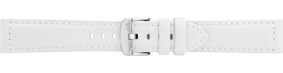 Leder-Uhrenarmband Morellato Capri 5761D82.017 M, weiß, recyceltes Material