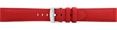 Leder-Uhrenarmband Morellato Capri 5761D82.083 M, rot, recyceltes Material