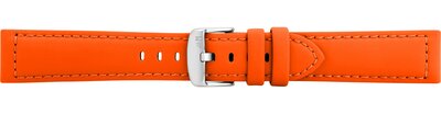 Leder-Uhrenarmband Morellato Capri 5761D82.086 M, orange, recyceltes Material