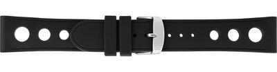 Silikon-Uhrenarmband Morellato Bracciano 5760187.019 M, schwarz