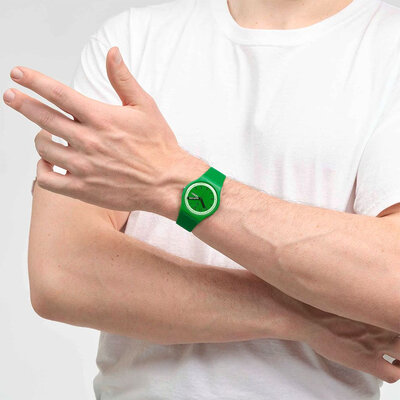 Swatch Proudly Green SO29G704