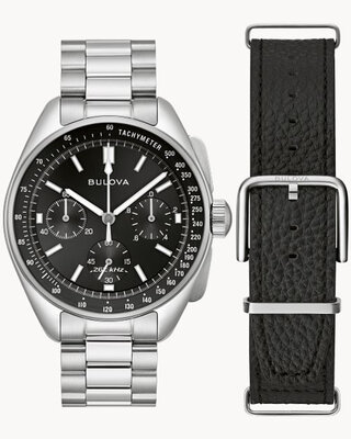 Bulova Lunar Pilot Quartz Chronograph 96K111 (+ Ersatz-Uhrenarmband)