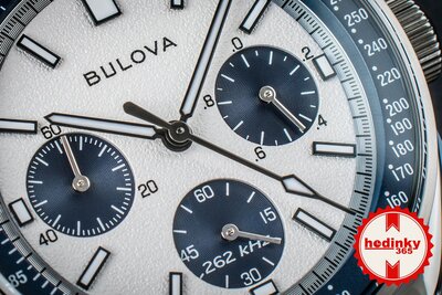 Bulova Lunar Pilot Quartz Chronograph 98K112 (+ Ersatz-Uhrenarmband)