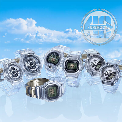 Casio G-Shock Original GA-2140RX-7AER 40th Anniversary Clear Remix