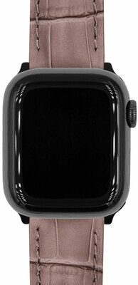 Leder-Uhrenarmband Hirsch Duke S 01028337-1, braun, Kalbsleder, Länge S, Quick Release