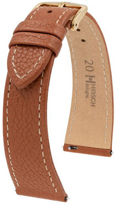 Hellbraunes Lederband Hirsch Bologna L 01802070-1 (Teletina)