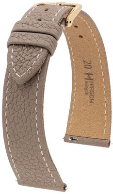 Graues Lederband Hirsch Bologna M 01802137-1 (Teletina)