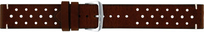 Leder-Uhrenarmband Morellato 5807B71.034 M, braun, recyceltes Material