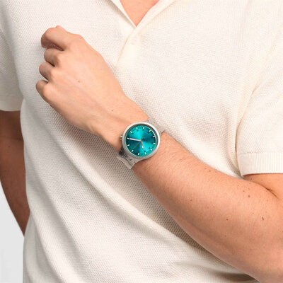 Swatch Aqua Shimmer SB07S100G