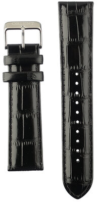 Leder-Uhrenarmband Orient UDEUXSB 22mm (für Modell RA-AB00), schwarz