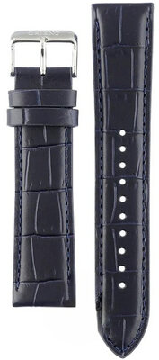Leder-Uhrenarmband Orient UL00A013J0 22mm (für Modell RA-AA0C), blau