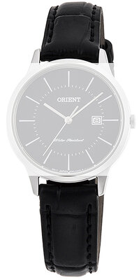 Leder-Uhrenarmband Orient UL00F011J0 14mm (für Modell RF-QA000), schwarz