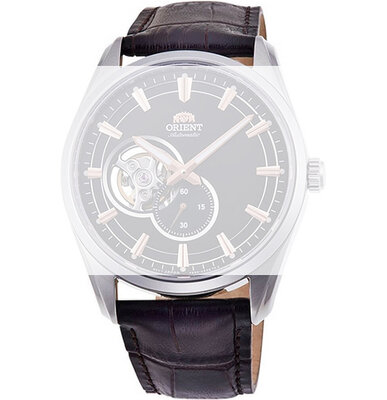 Leder-Uhrenarmband Orient UL014012J0 22mm (für Modell RA-AR00), braun