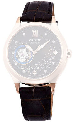 Leder-Uhrenarmband Orient UL019011P0 17mm (für Modell RA-AG001), braun