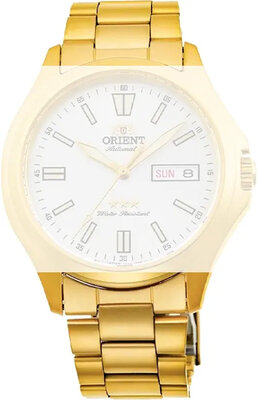 Edelstahlarmband Orient UM00D113G0 20mm (für Modell RA-AB0F), gold