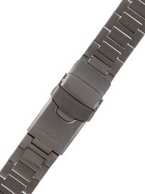 Edelstahlarmband Orient UM00J117N0 20mm (für Modell RA-AC0L), schwarz