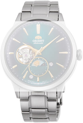 Edelstahlarmband Orient UM020321J0 20mm (für Modell RA-AS01), silberfarben