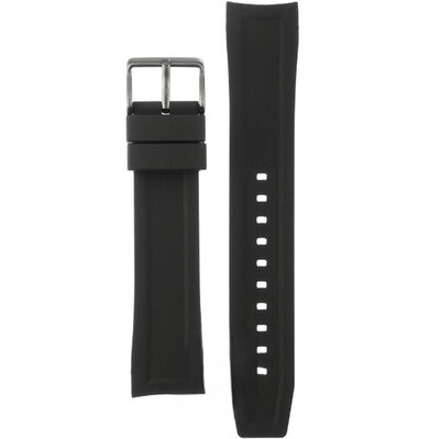 Silikon-Uhrenarmband Orient UR003011N9 22mm (für Modell RA-AK06), schwarz
