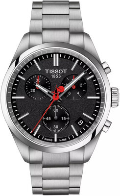 Tissot PR 100 Chronograph Quartz 2024 T150.417.11.051.01 La Vuelta 2024 Limited Edition (+ Ersatz-Uhrenarmband)
