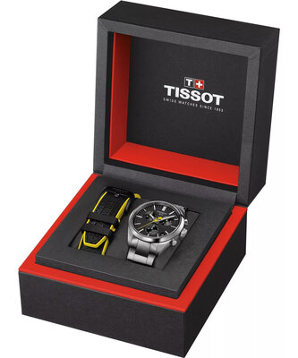 Tissot PR 100 Quartz T150.417.11.051.00 Tour de France 2025 (+ Ersatz-Uhrenarmband)