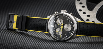 Tissot PR 100 Quartz T150.417.11.051.00 Tour de France 2025 (+ Ersatz-Uhrenarmband)