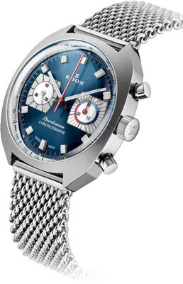 Edox Sportsman Automatic 08202-3bu-buin Limited Edition 600pcs (+ Ersatz-Uhrenarmband)