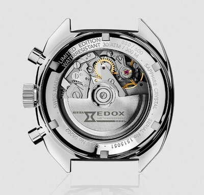 Edox Sportsman Automatic 08202-3bu-buin Limited Edition 600pcs (+ Ersatz-Uhrenarmband)