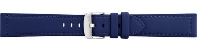 Leder-Uhrenarmband Morellato Capri 5761D82.062 L, blau, recyceltes Material