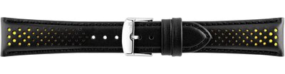 Leder-Uhrenarmband Morellato Lipari 5966237.897 M, schwarz