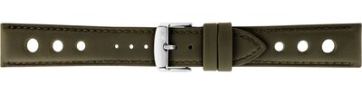 Leder-Uhrenarmband Morellato Tropea 5968D99.073 M, grün, recyceltes Material