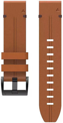 Leder-Uhrenarmband Ricardo Colfosco 22mm, Brown, QuickFit