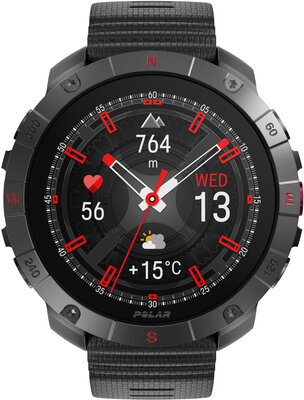 Polar Grit X2 Pro Titan, Größe M/L (+ Ersatz-Uhrenarmband)