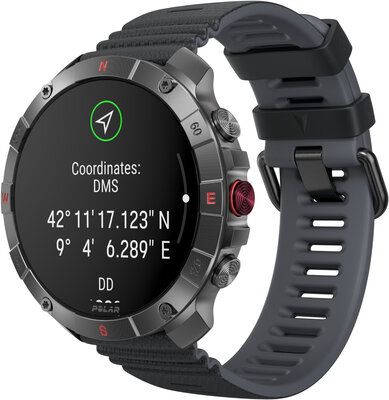 Polar Grit X2 Pro Titan, Größe M/L (+ Ersatz-Uhrenarmband)