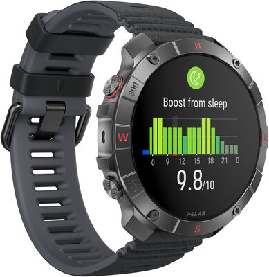 Polar Grit X2 Pro Titan, Größe M/L (+ Ersatz-Uhrenarmband)