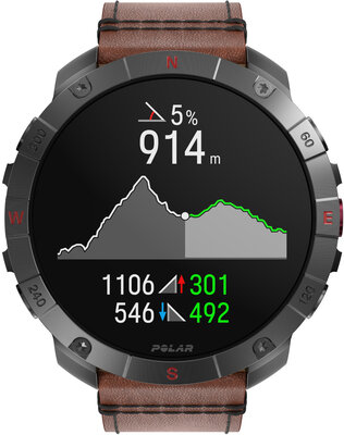 Polar Grit X2 Pro Titan, Größe M/L (+ Ersatz-Uhrenarmband)