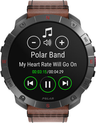 Polar Grit X2 Pro Titan, Größe M/L (+ Ersatz-Uhrenarmband)