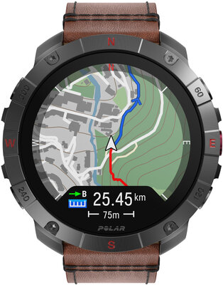 Polar Grit X2 Pro Titan, Größe M/L (+ Ersatz-Uhrenarmband)